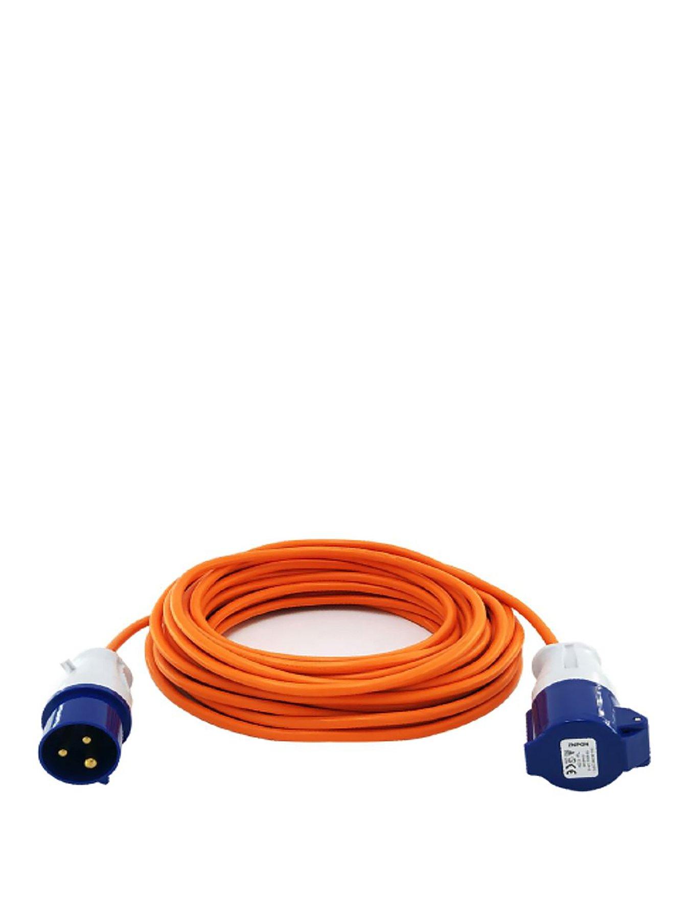 Camping Mains Extension Lead 10m 1.5mm 16A 22