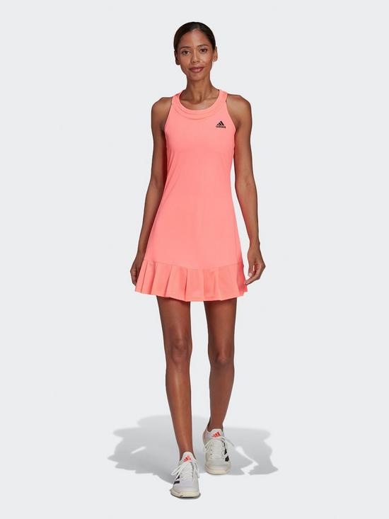 front image of adidas-club-tennis-dress