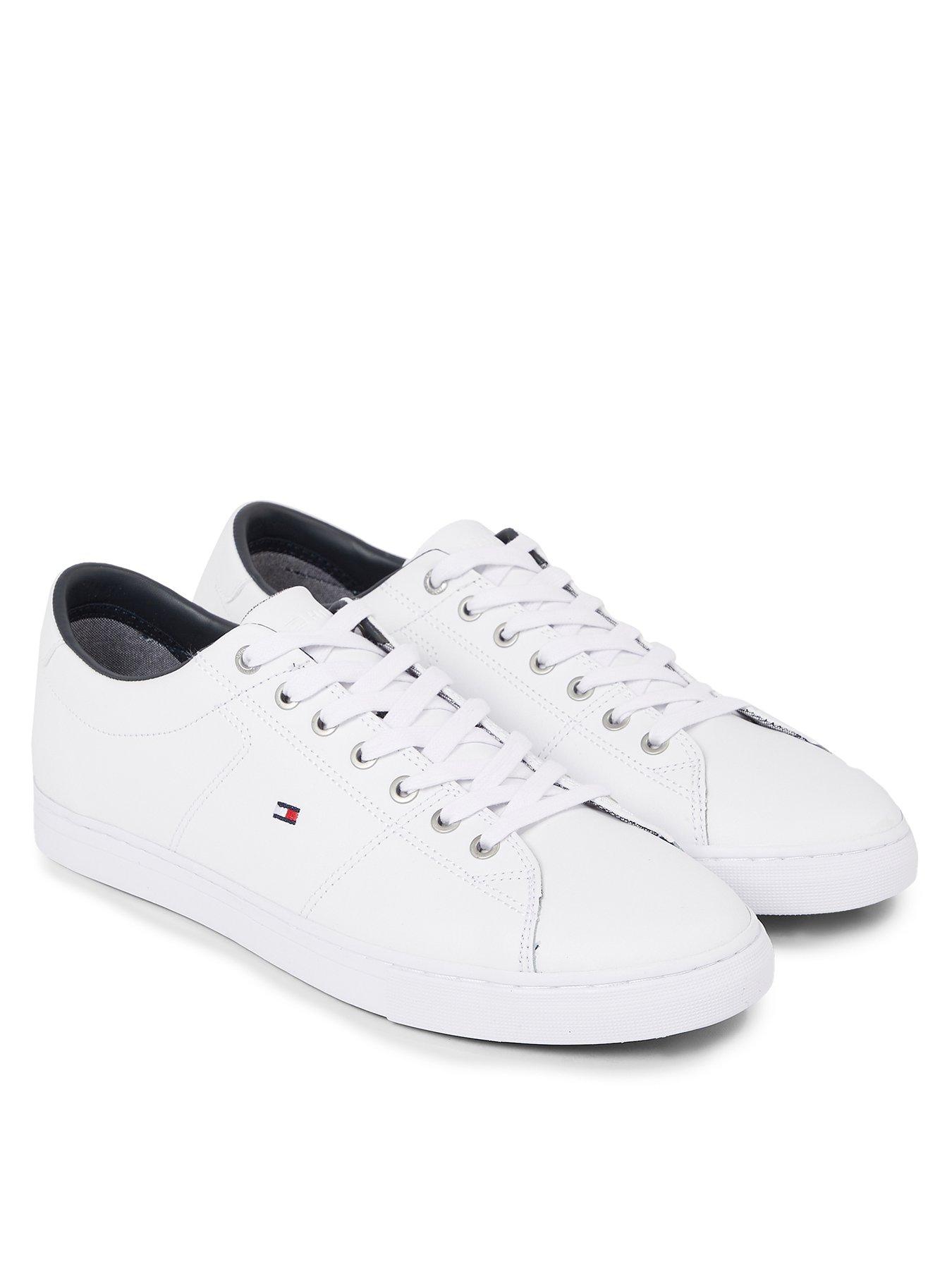 Tommy hilfiger shop essential leather trainers