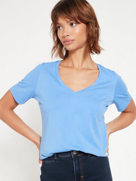 everyday-the-essential-v-neck-t-shirt-blue