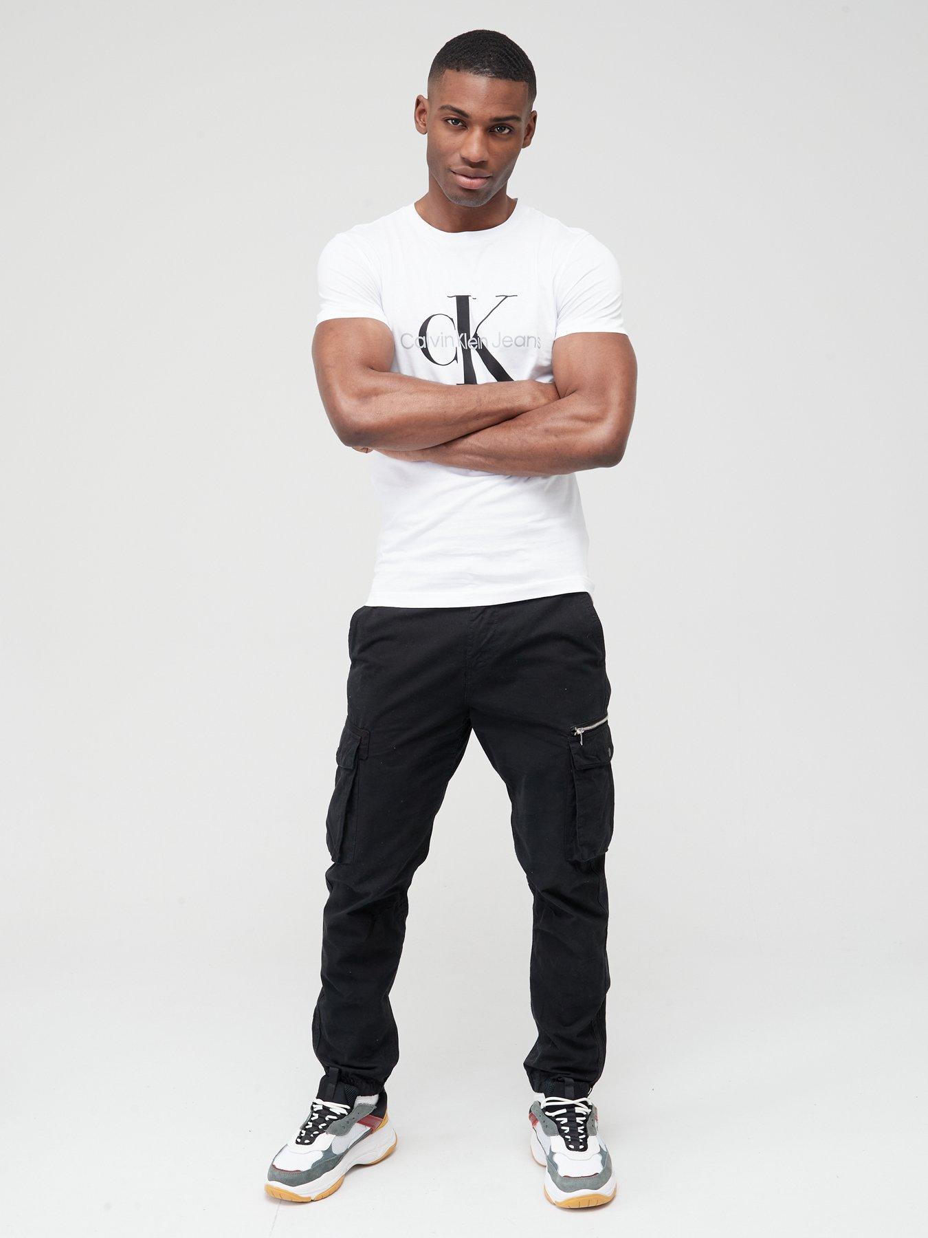 Calvin klein Jeans White T-Shirt - Shark Shirts