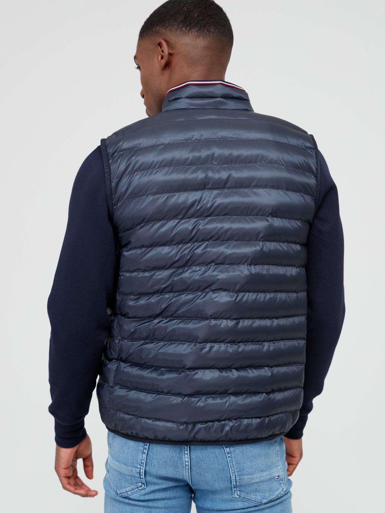 Tommy Hilfiger Packable Vest Gilet - Navy | Very.co.uk