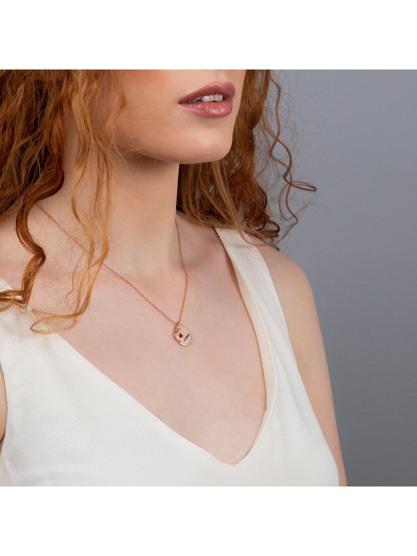 Radley rose store gold necklace