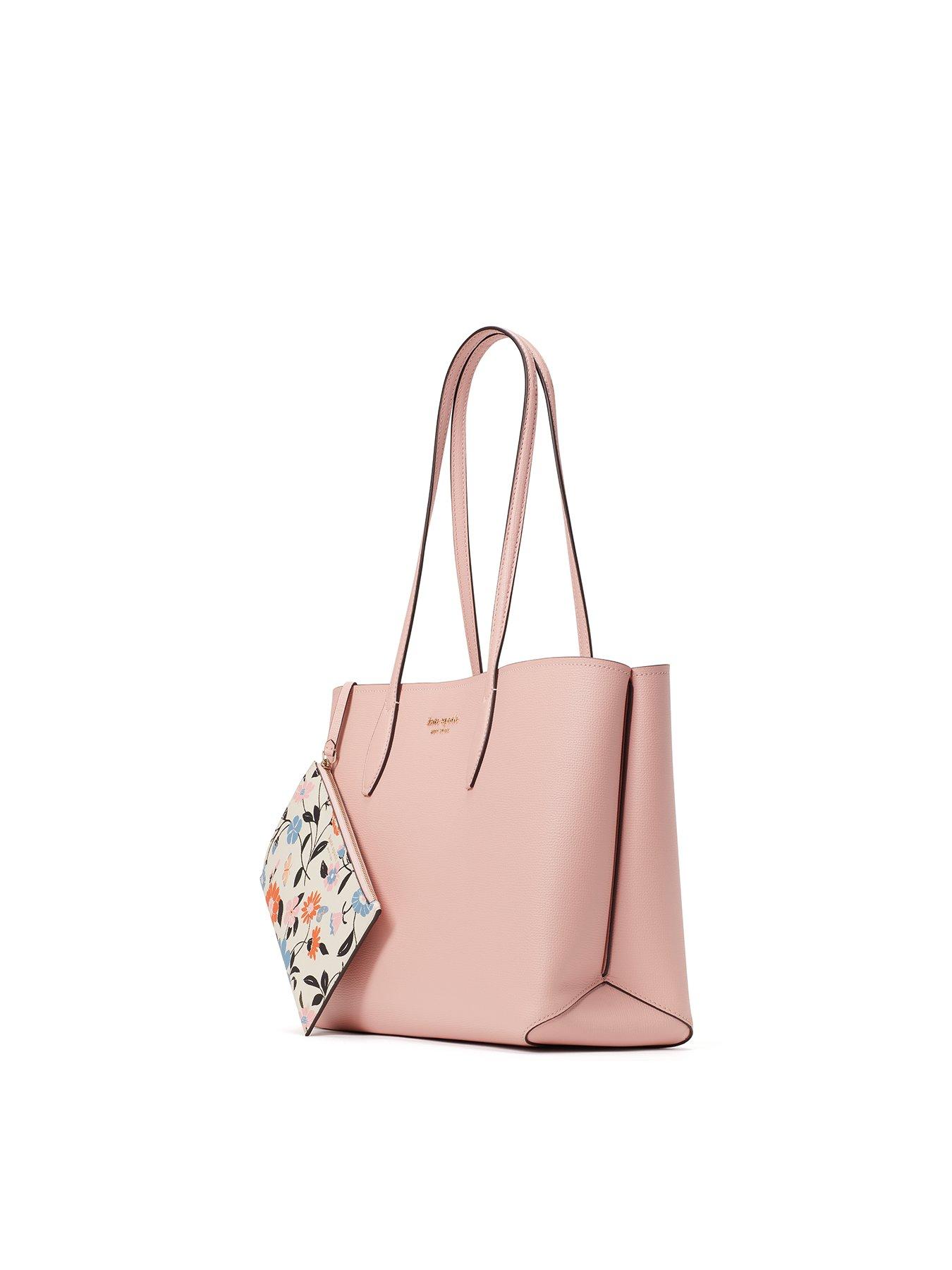 Kate Spade New York All Day Large Tote with Floral Printed Pouch - Pink |  