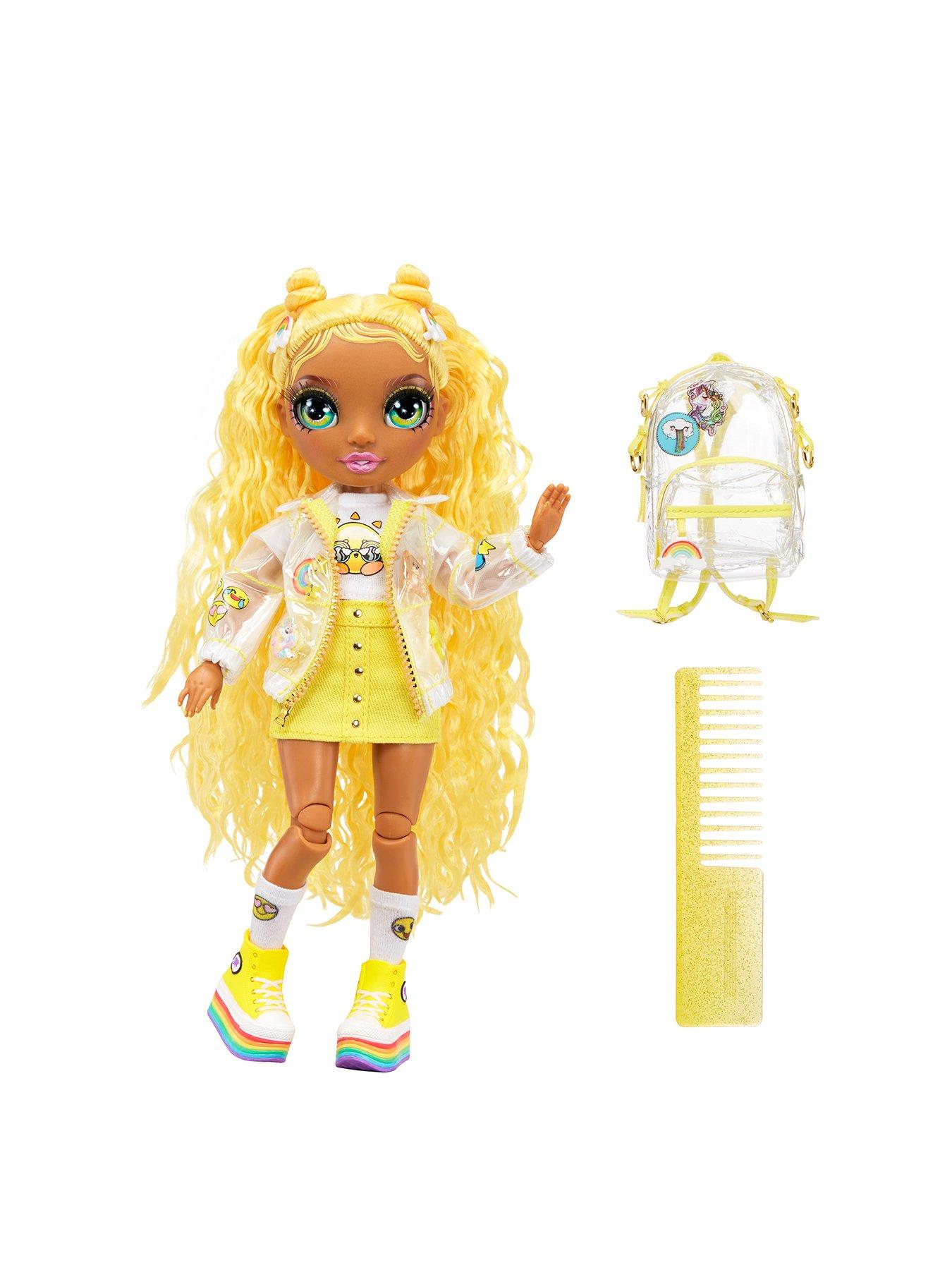 Rainbow High Junior High Fashion Doll - Sunny Madison (Yellow) | very.co.uk