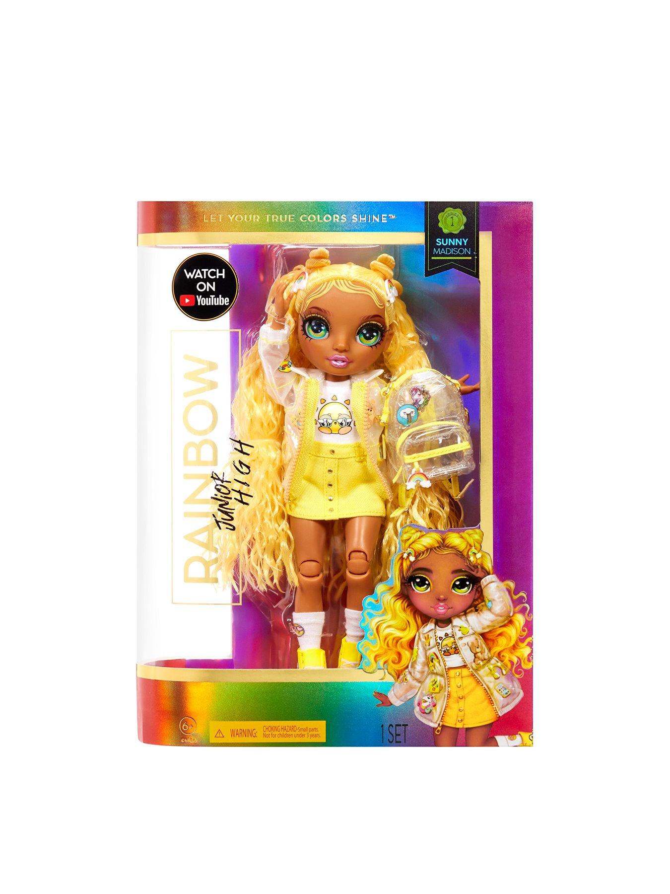 rainbow high yellow doll