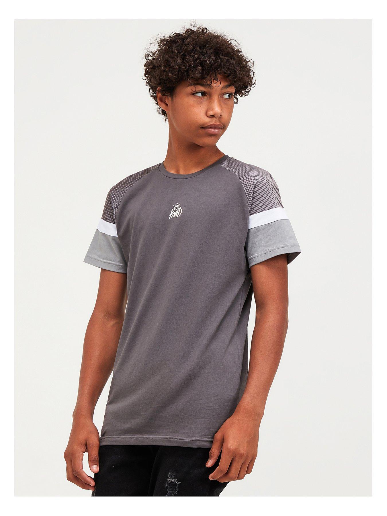  Junior Linus T-Shirt - Grey/White