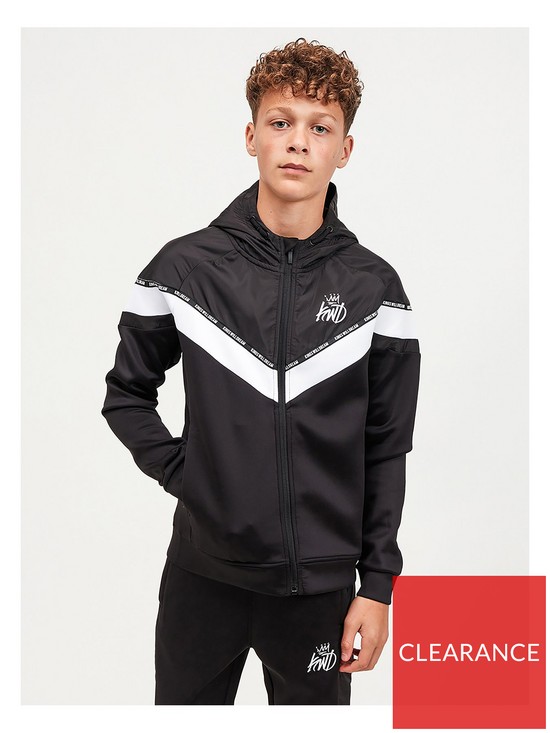 Kings Will Dream Junior Hasin Poly Woven Tracksuit - Black | very.co.uk