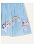  image of monsoon-girls-disco-unicorn-skirt-blue