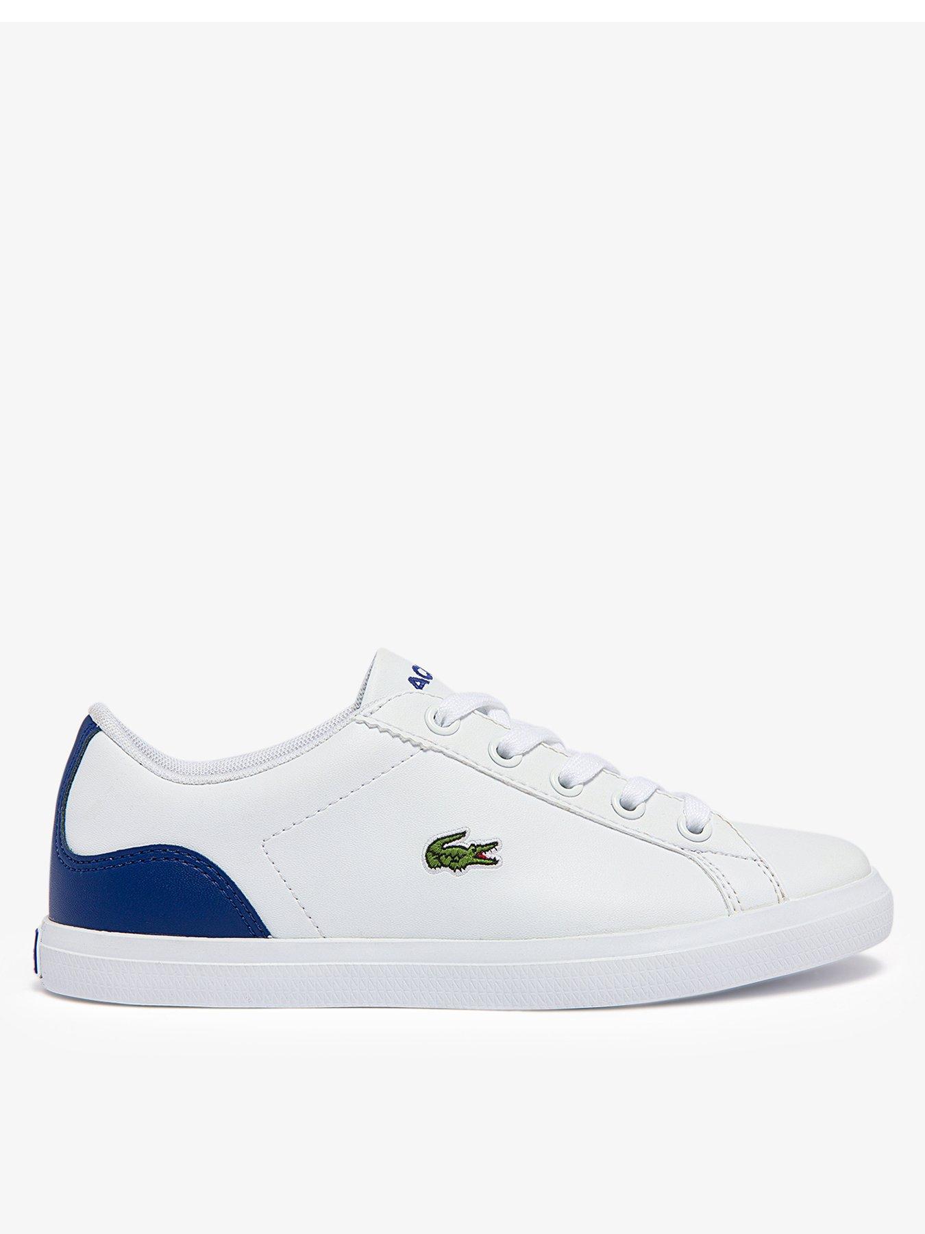 Lacoste LEROND 0722 1 CUC WHT/BLU | very.co.uk