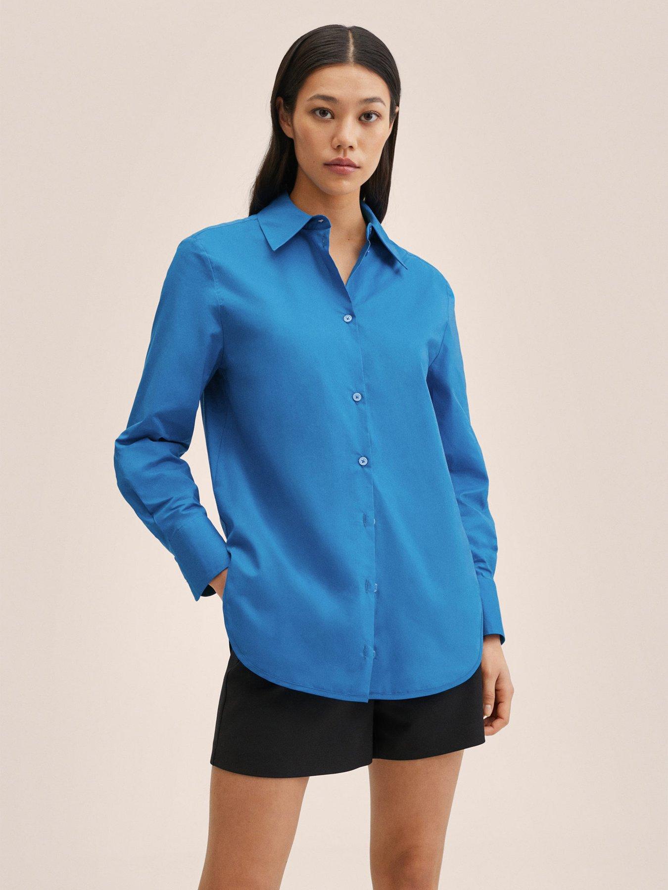 Blouses & shirts Buttoned Cuff Shirt - Blue