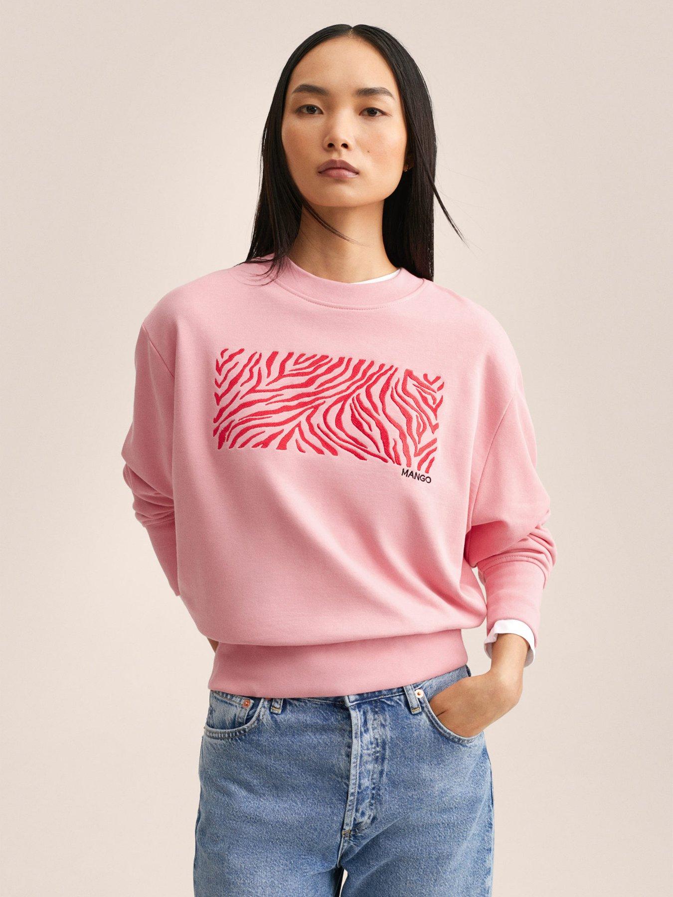  Printed Sweatshirt - Pink