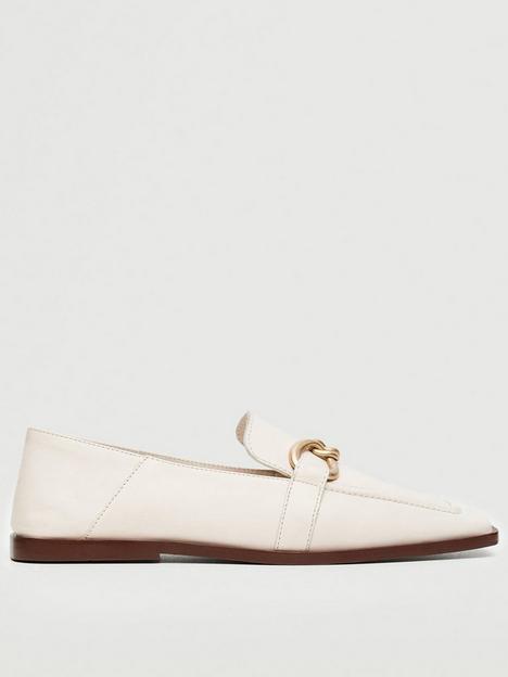mango-leather-chain-detail-loafer-off-white
