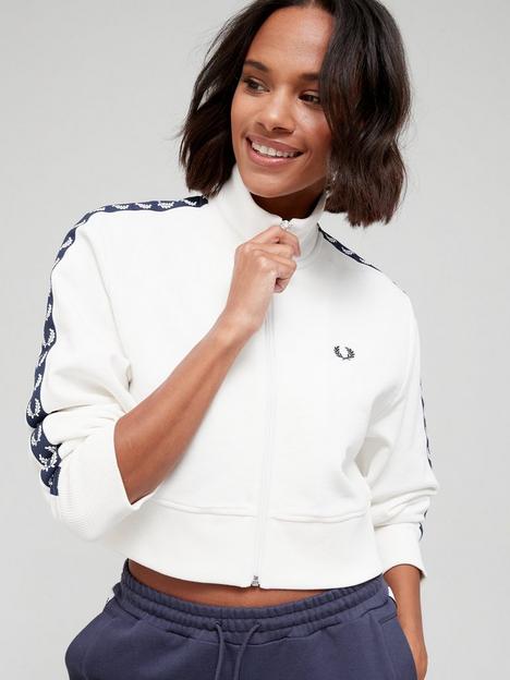 fred-perry-100-cotton-cropped-taped-track-jacket-white