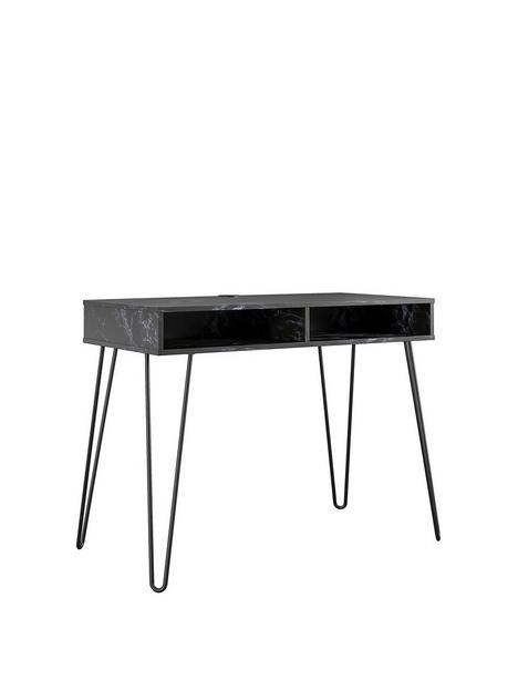 novogratz-athena-desk-black-marble