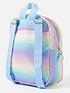  image of accessorize-girls-flamingo-ombre-backpack-multi