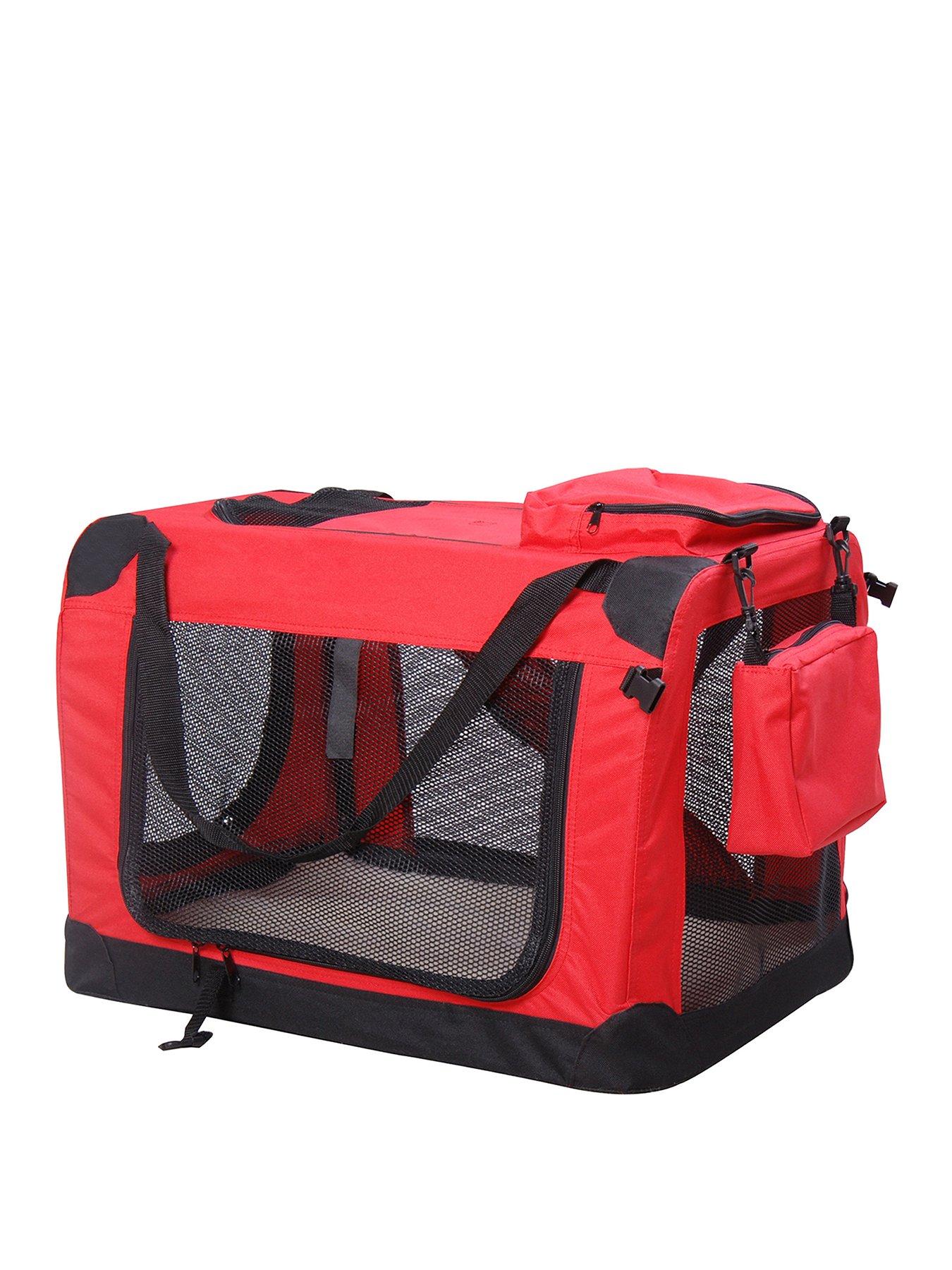PawHut Folding Fabric Portable Pet Cage 23"