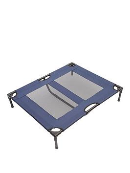Product photograph of Pawhut Elevated Raised Portable Bed from very.co.uk
