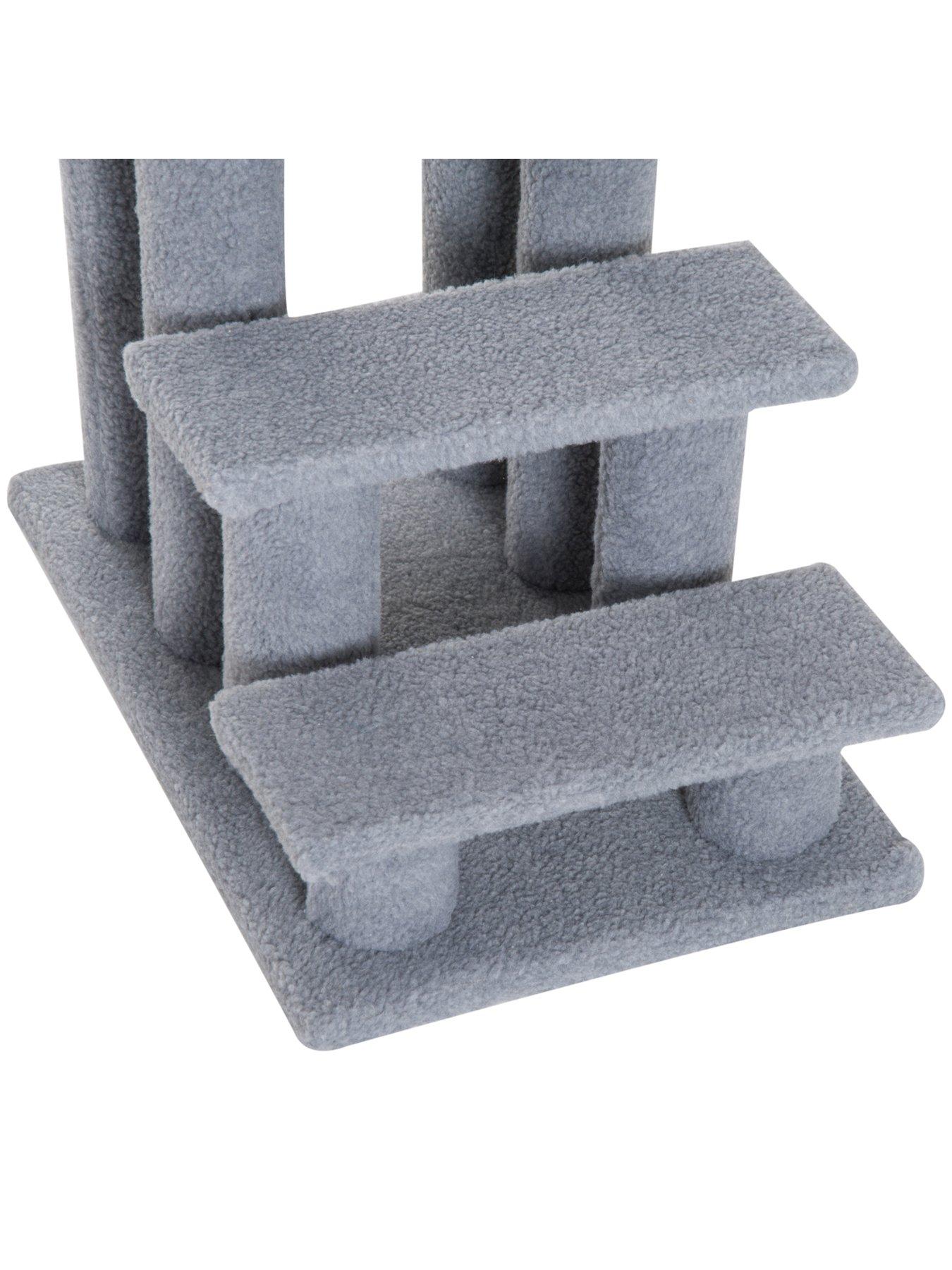 PawHut Pet Stairs 4 Steps 63.5x43x60cm very.co.uk