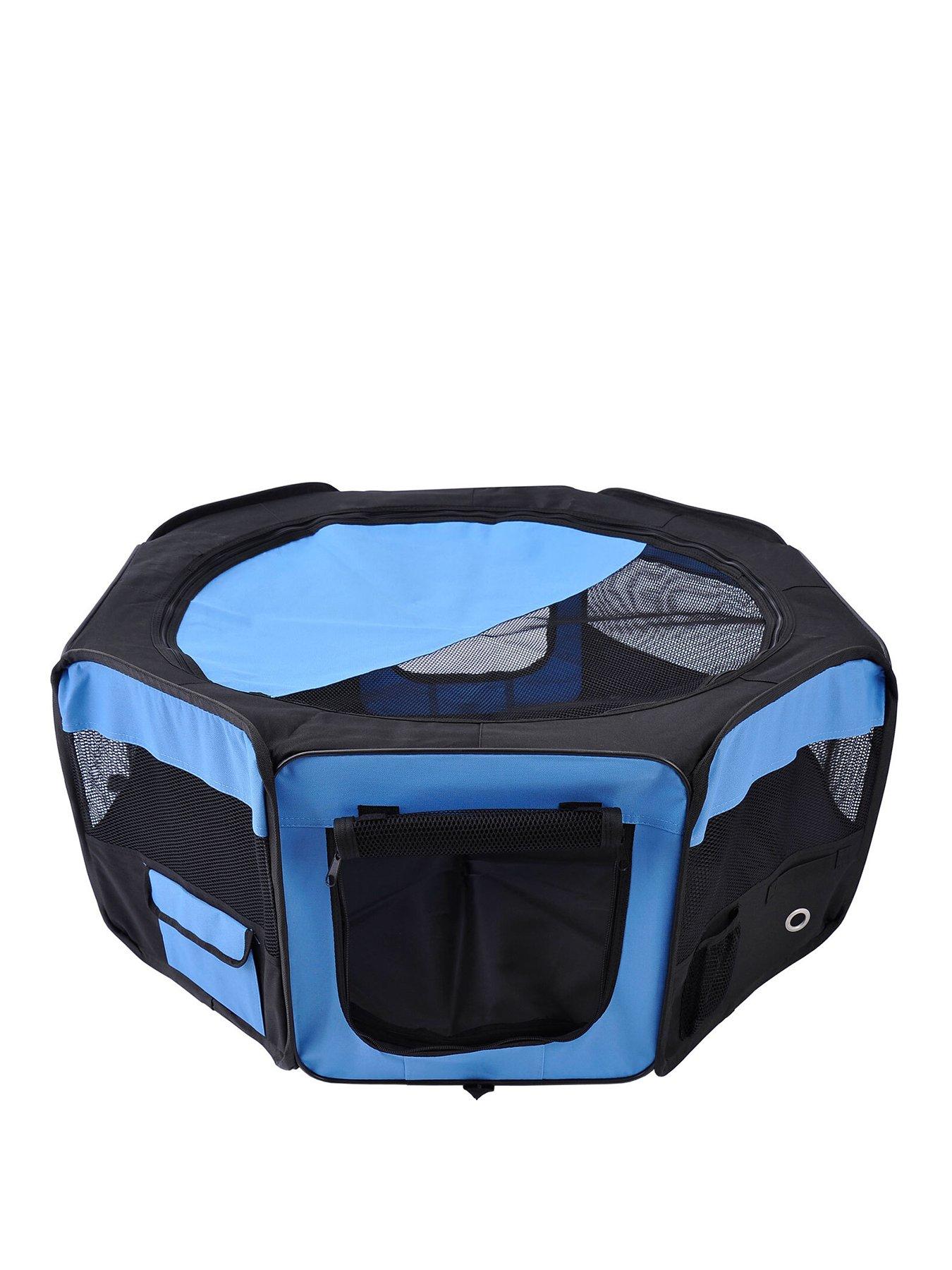 undefined HOMCOM Fabric Pet Dog Playpen 37cm x 37cm x 95cm
