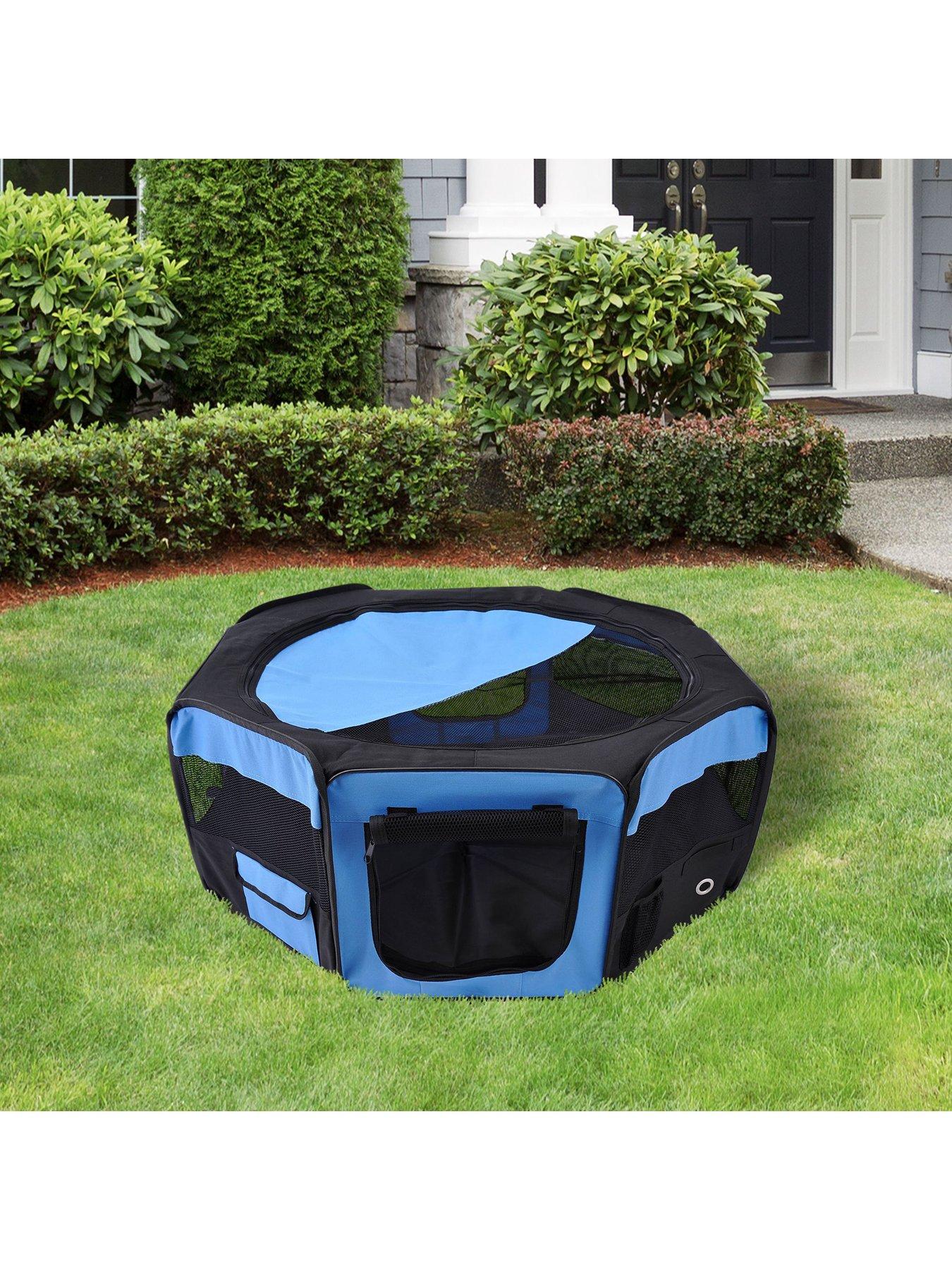 Image 2 of 6 of PawHut HOMCOM Fabric Pet Dog Playpen 37cm x 37cm x 95cm
