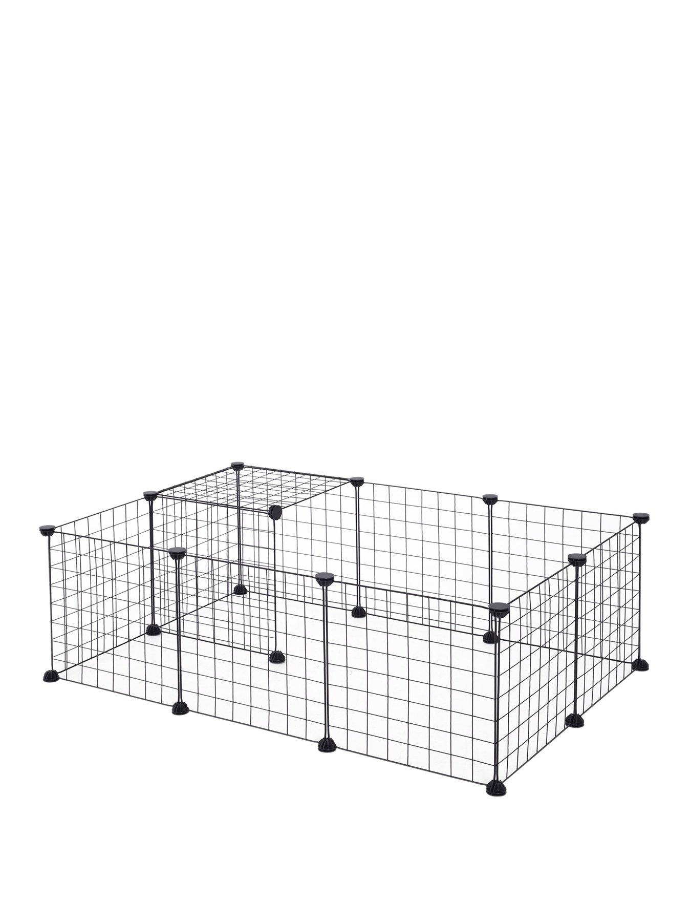 Product photograph of Pawhut Modular Pet Playpen 106lx73wx36hcm from very.co.uk
