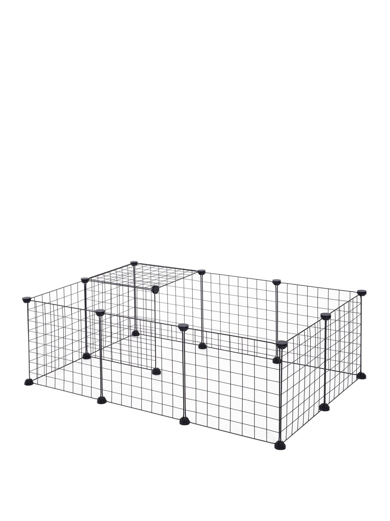 Image 1 of 6 of PawHut Modular Pet Playpen 106Lx73Wx36Hcm