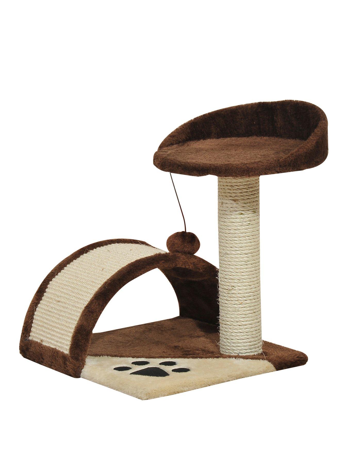 Product photograph of Pawhut Cat Tree Scratching Climbing Playpen from very.co.uk