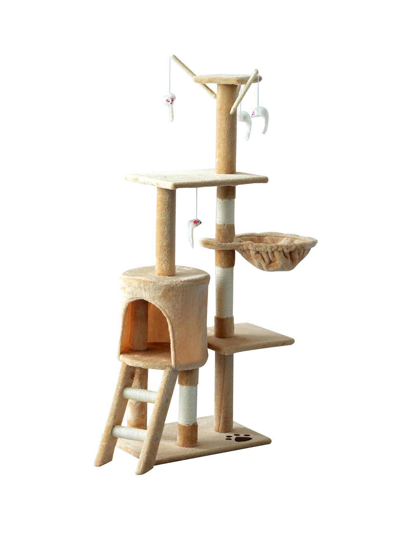 Cat scratcher hot sale tree house