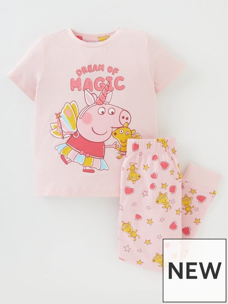 peppa-pig-girls-peppa-pig-dream-of-magic-short-sleeve-pyjamas-pink