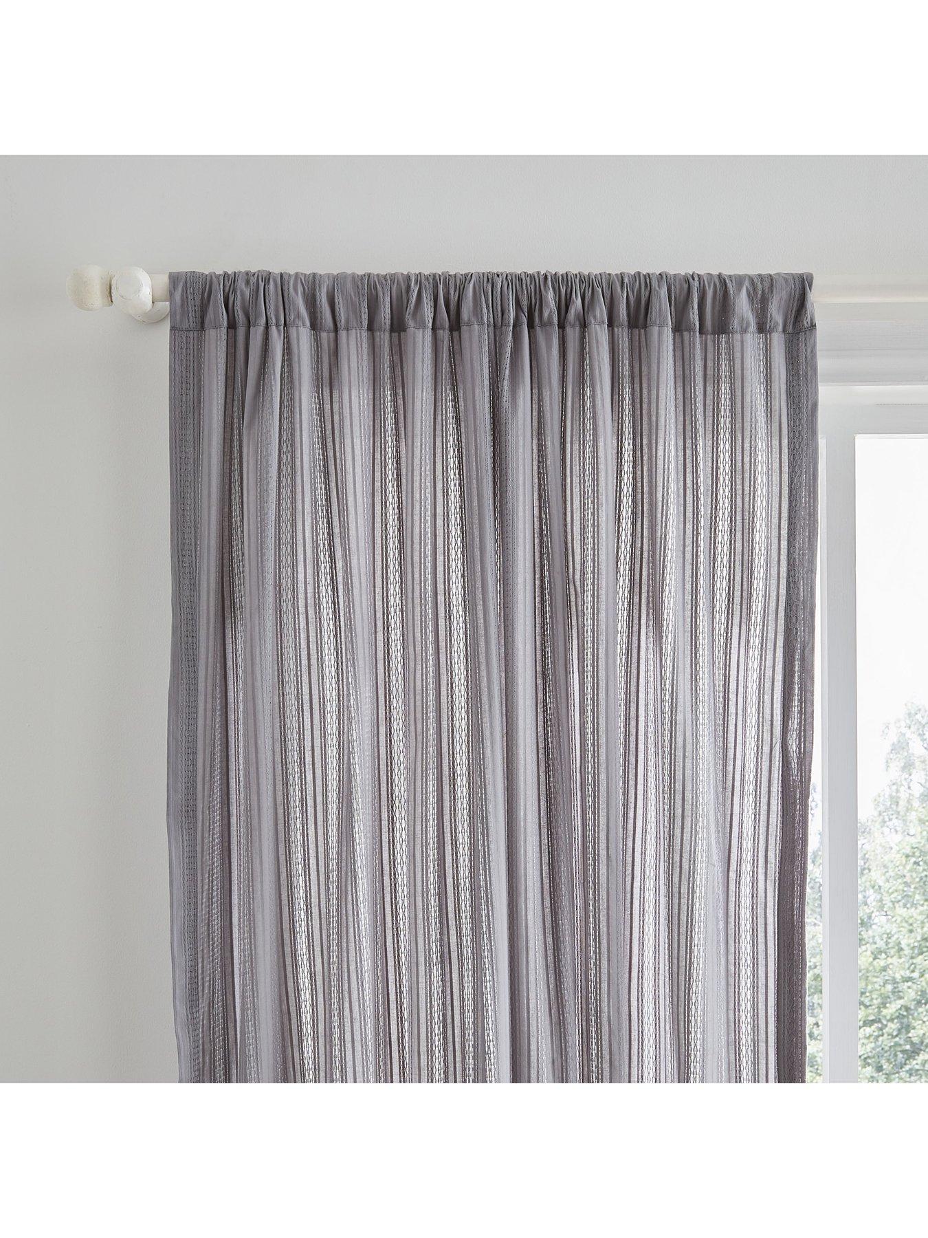 Image 2 of 5 of Pineapple Elephant Zofia 100% Cotton Panel Slot Top Voile