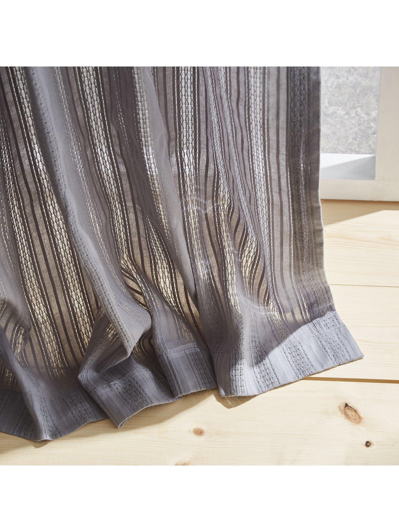 Image 3 of 5 of Pineapple Elephant Zofia 100% Cotton Panel Slot Top Voile
