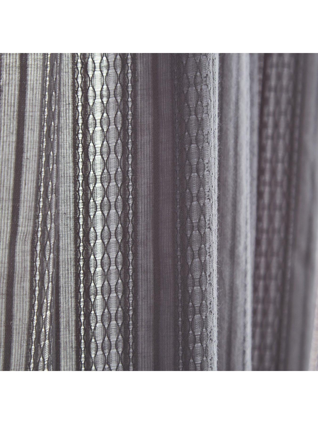 Image 4 of 5 of Pineapple Elephant Zofia 100% Cotton Panel Slot Top Voile
