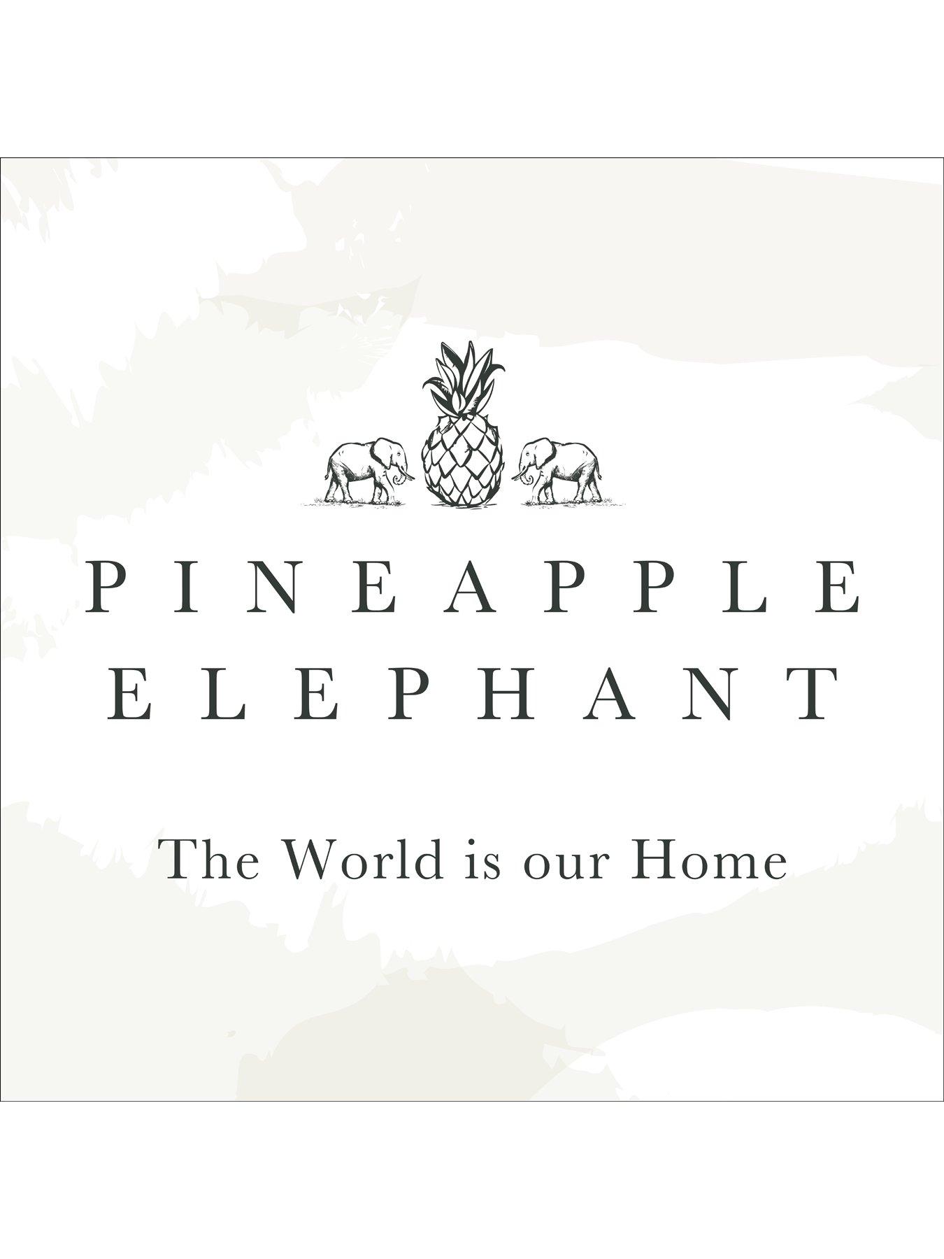 Image 5 of 5 of Pineapple Elephant Zofia 100% Cotton Panel Slot Top Voile