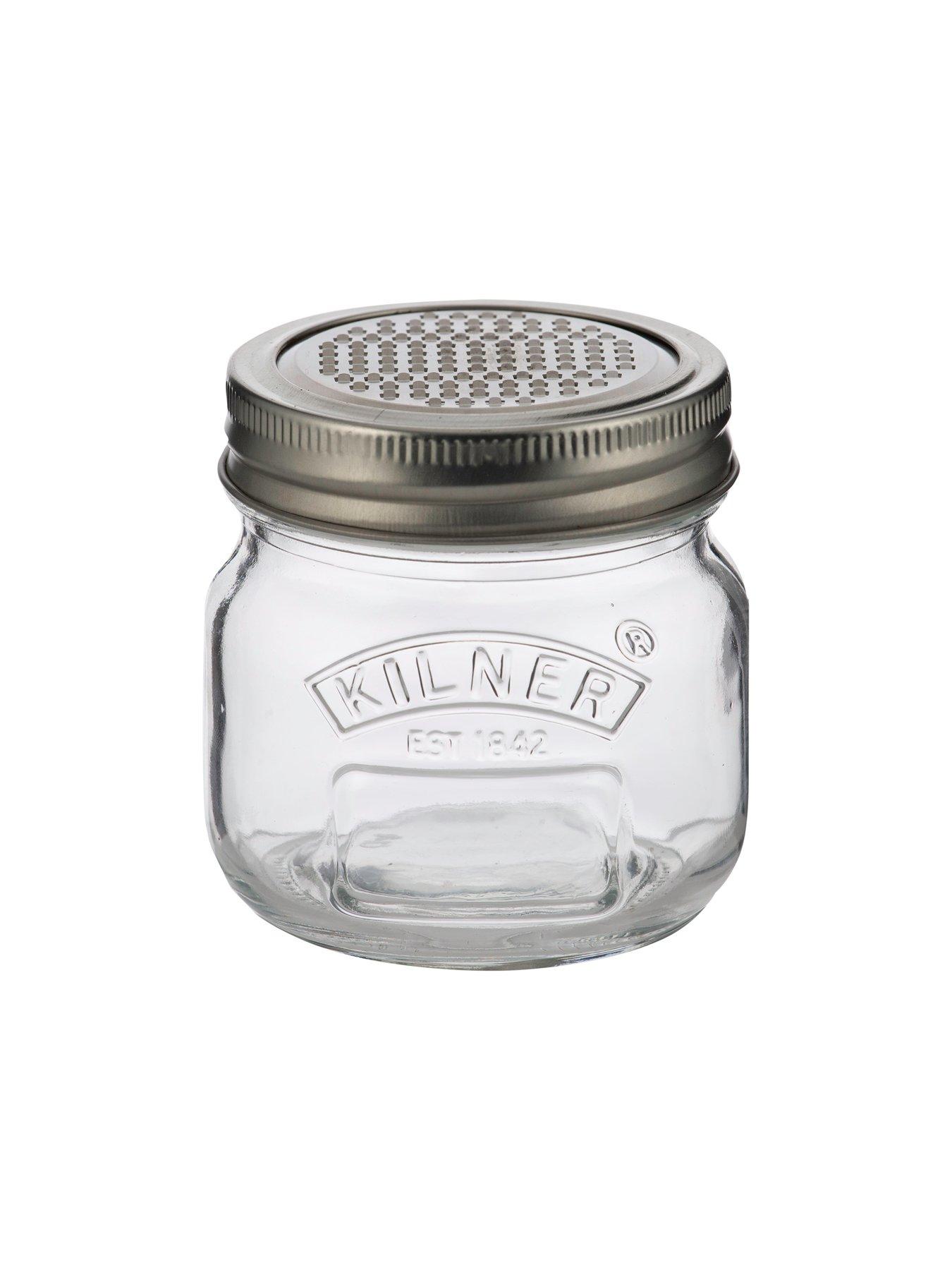 KILNER Set Of 2 Jars Fine Grater & Shaker Jar very.co.uk