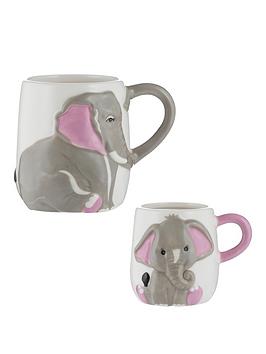Product photograph of Price Kensington Parent And Child Giraffe Mugs Ndash Set Of 2 from very.co.uk