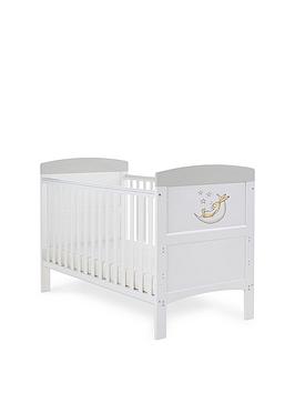 Product photograph of Obaby Guess How Much I Love You Cot Bed- To The Moon Amp Back from very.co.uk