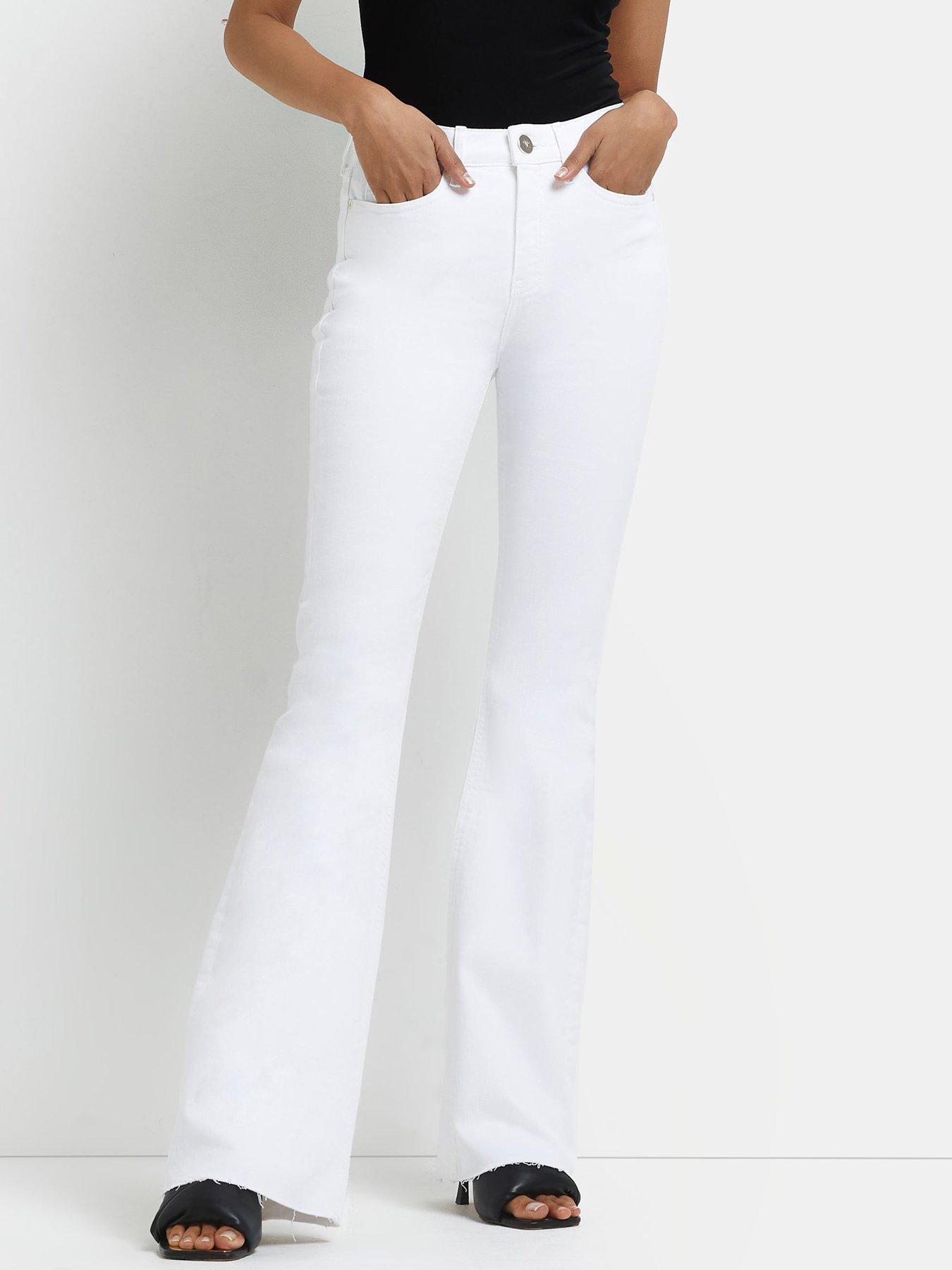 ladies white jeans uk