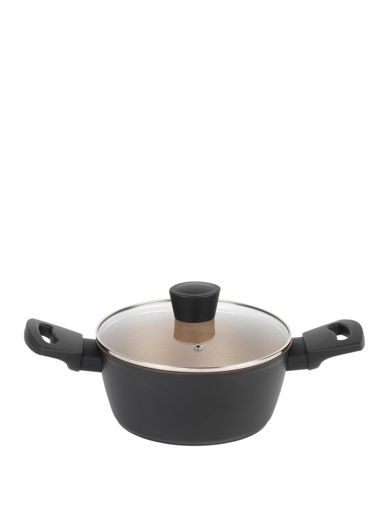 Product photograph of Russell Hobbs Opulence Collection Non-stick 20 Cm Stockpot from very.co.uk