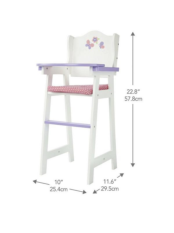 Image 2 of 6 of Teamson Kids Olivia's Little World - Little Princess Baby Doll High Chair