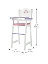Image thumbnail 2 of 6 of Teamson Kids Olivia's Little World - Little Princess Baby Doll High Chair