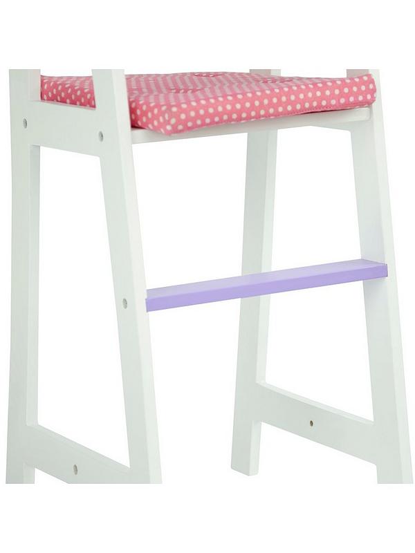 Image 4 of 6 of Teamson Kids Olivia's Little World - Little Princess Baby Doll High Chair