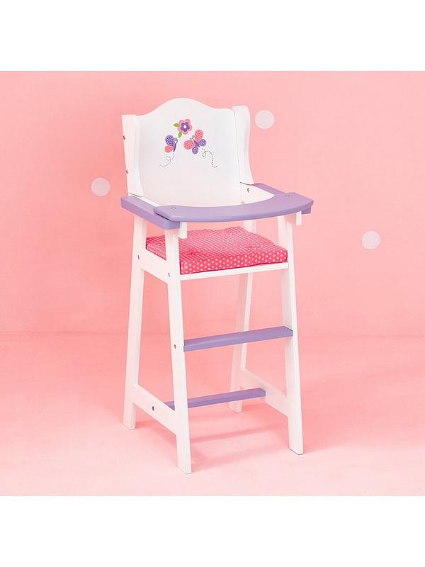 Image 6 of 6 of Teamson Kids Olivia's Little World - Little Princess Baby Doll High Chair