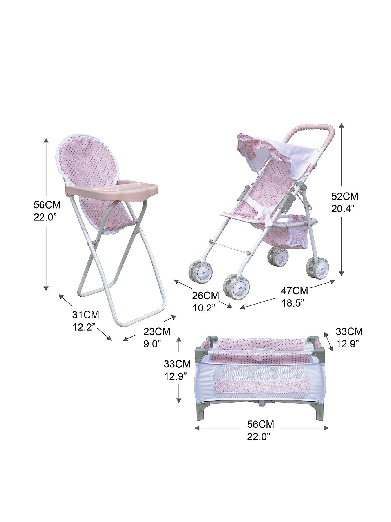 Chicco deluxe nursery time fun for baby dolls play set sale