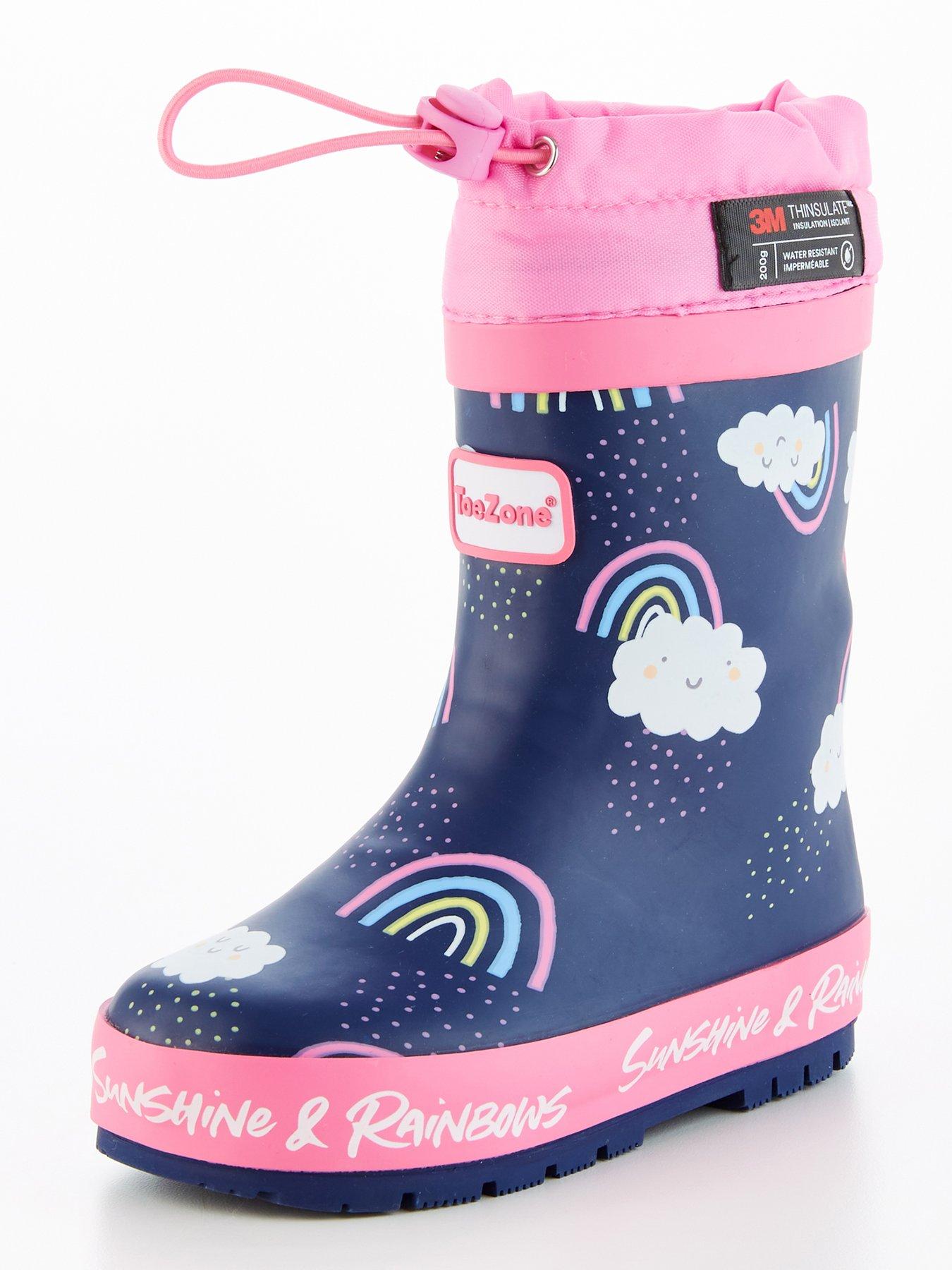 Kids deals thinsulate wellies