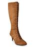 image of joe-browns-cala-llenya-lace-up-boots--tan