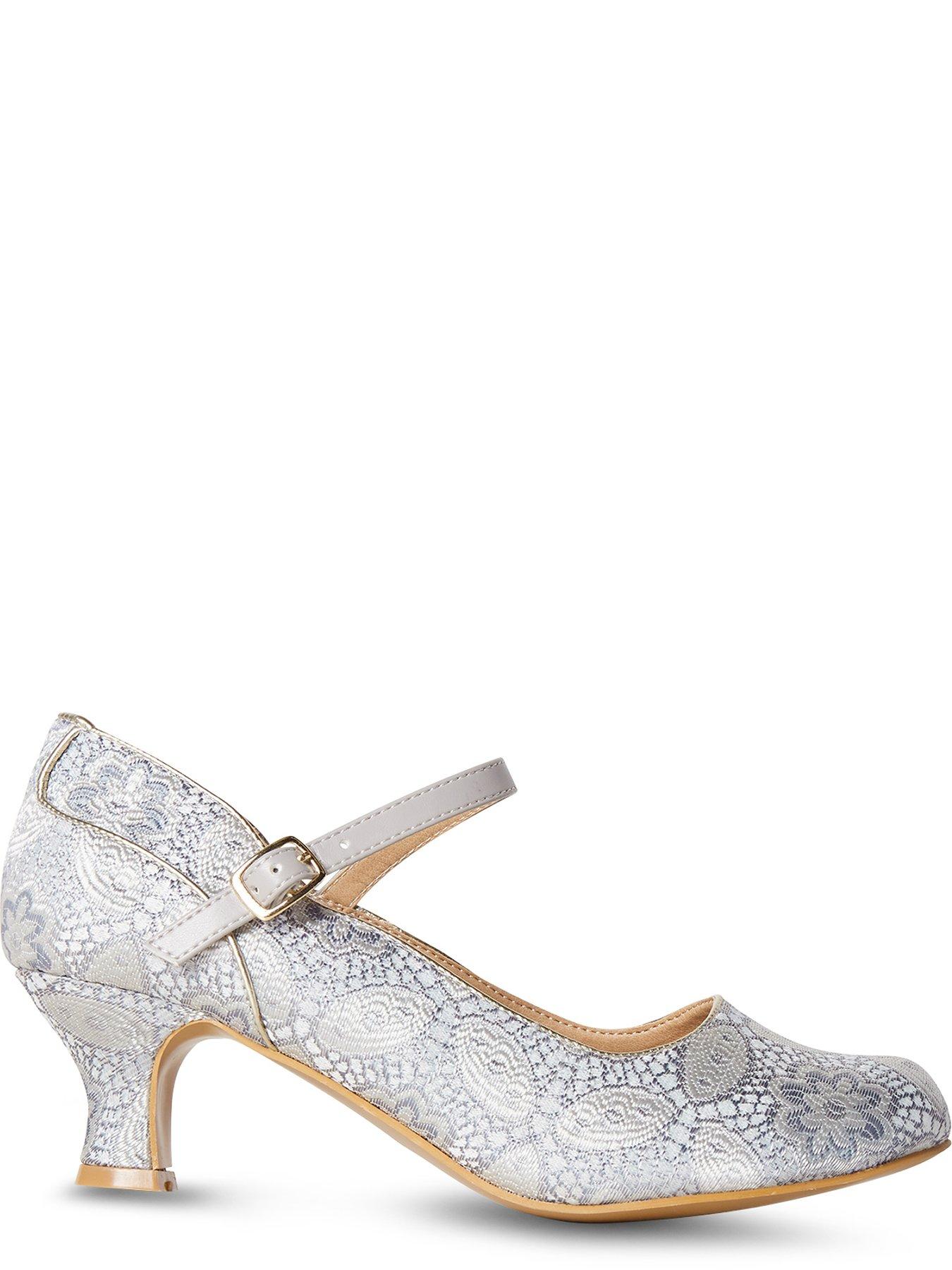 Women Last To Leave Occasion Shoes -shimmer Blue