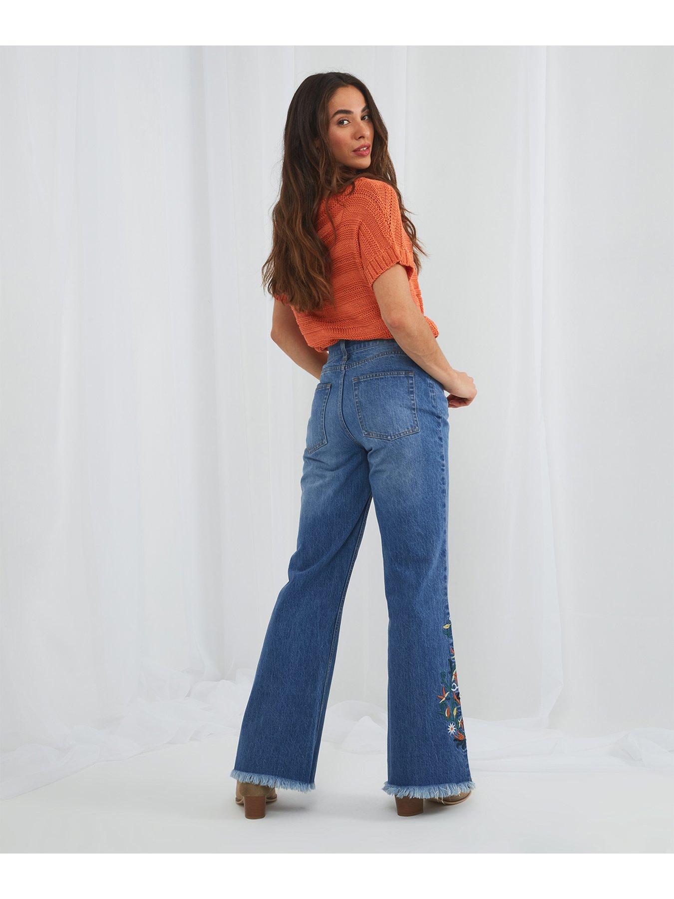 joe browns embroidered jeans