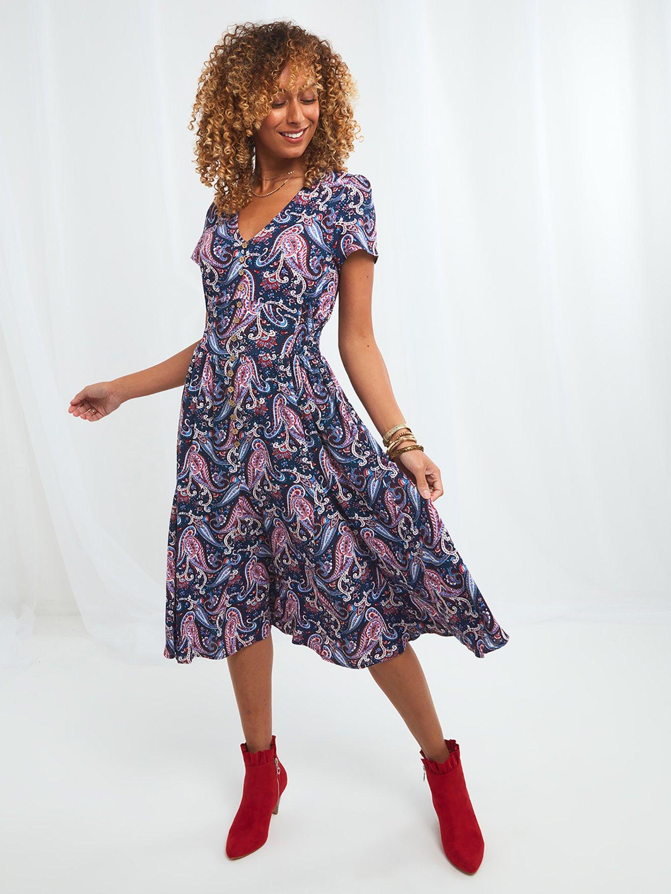 joe browns purple dress