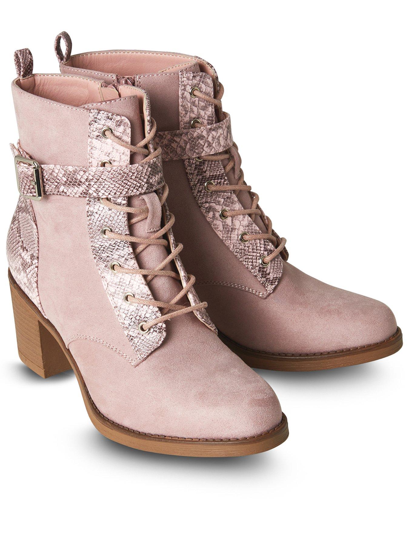 Women Happy With You Boots -pink